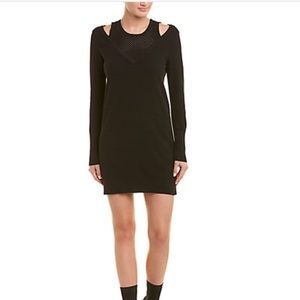 BCBG Generation mesh sweater dress